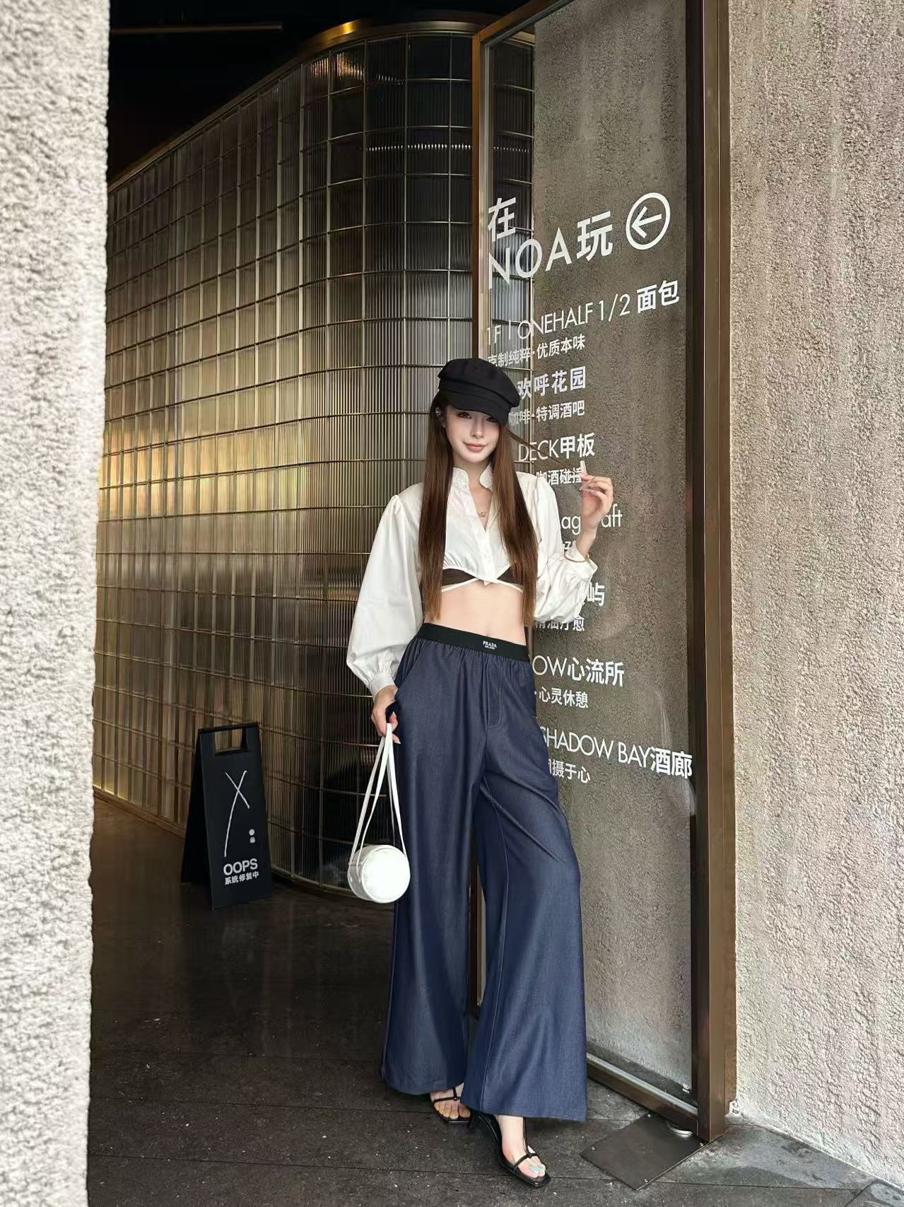 PR4DA レターカジュアルパンツ【50％割引+送料無料】