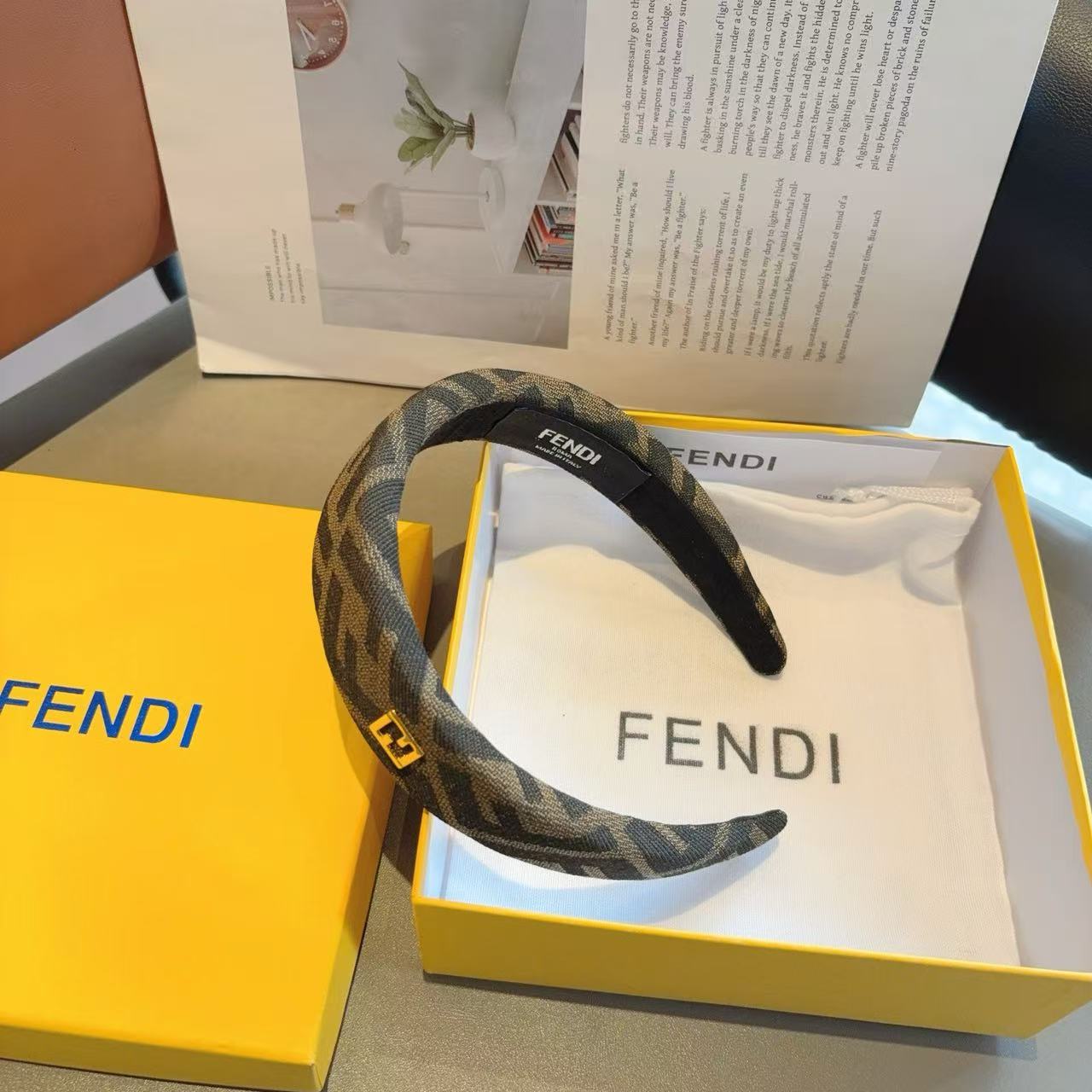 FEND1FF ヘッドバンド【50％割引+送料無料】