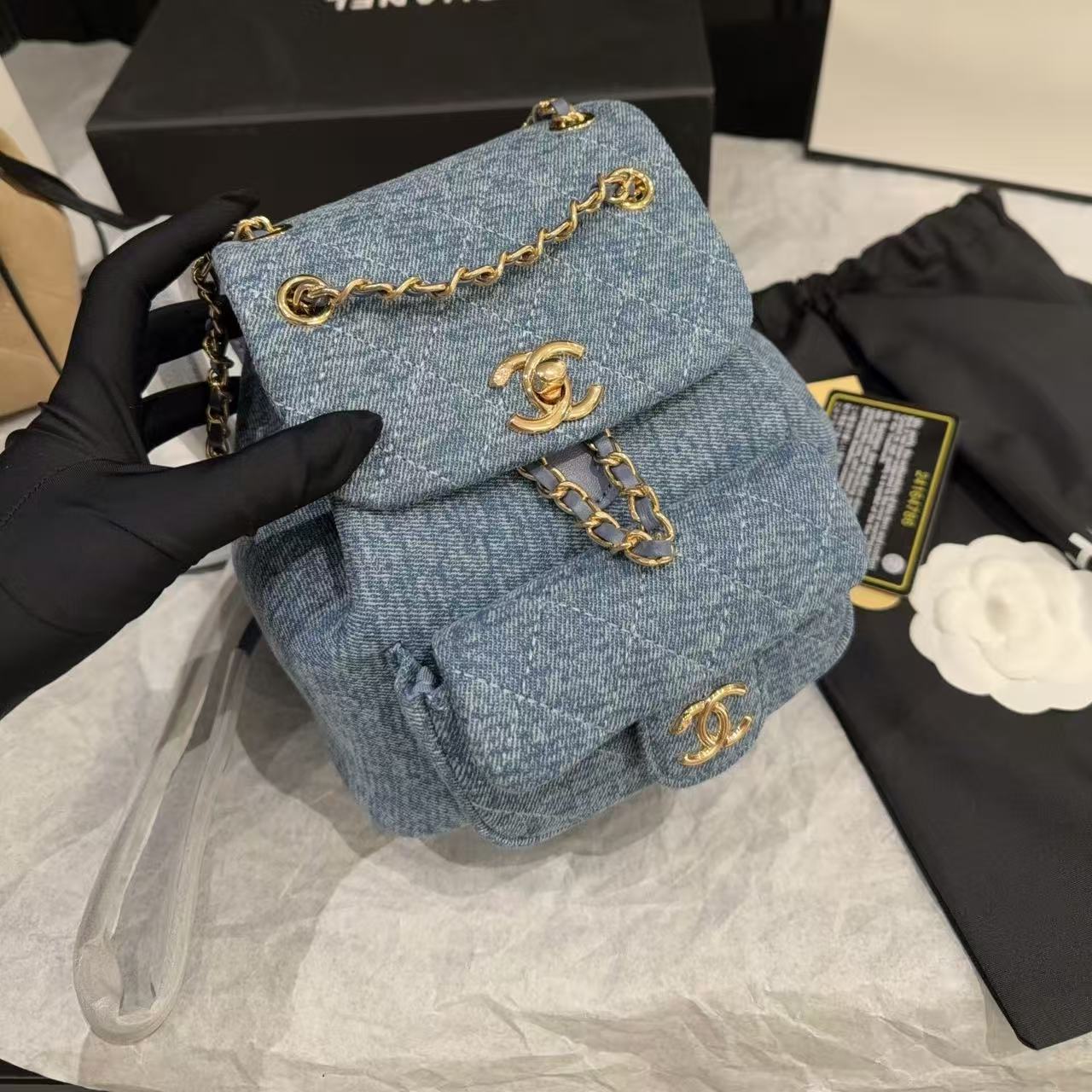 CHANE1 duamデニムバックパック【50％割引+送料無料】
