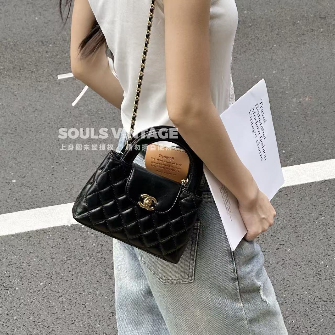 CHANE1 チェーンハンドバッグ【50％割引+送料無料】