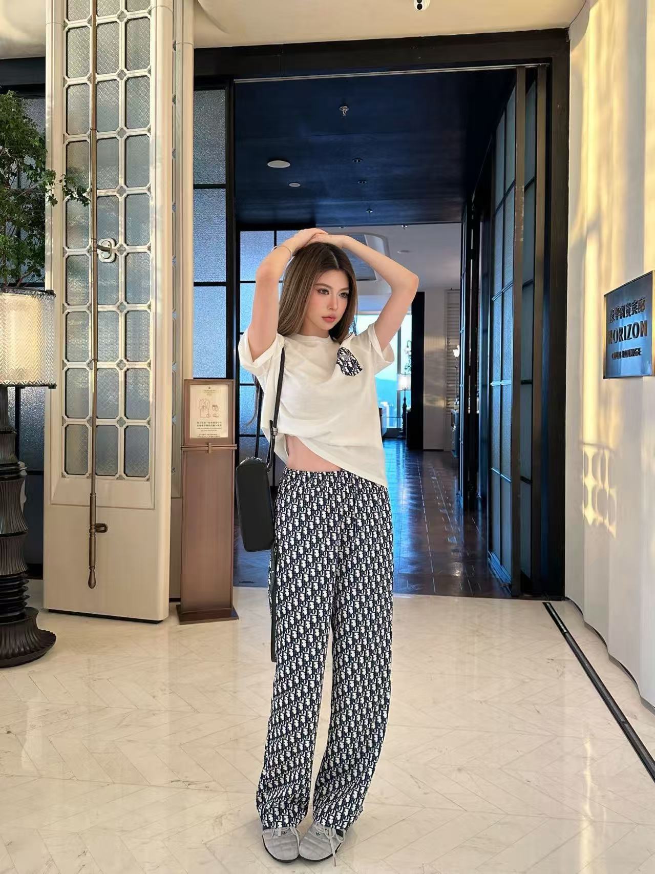 DIOR ポケットTシャツ＆トラウザーズ セットアップ【50％割引+送料無料】