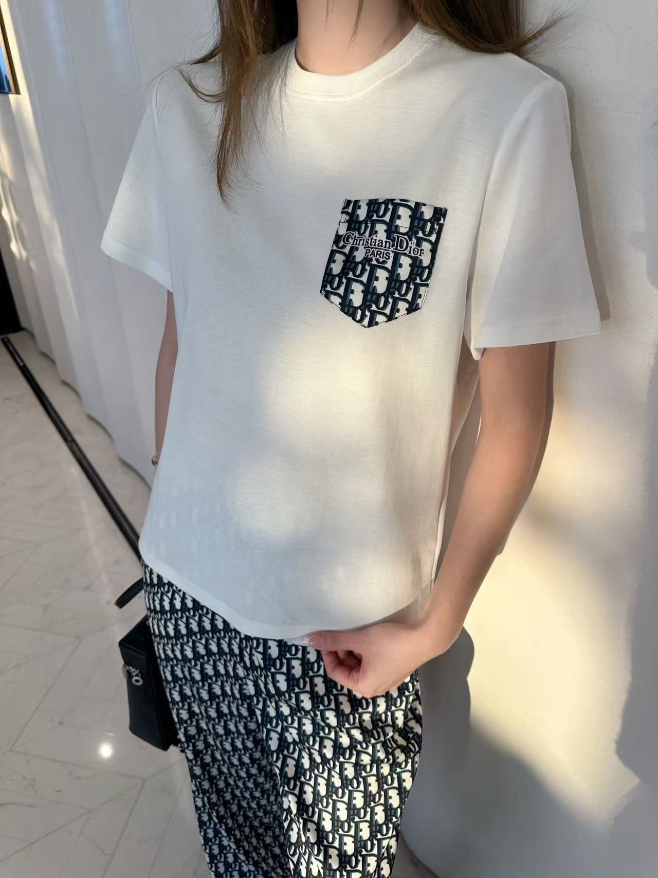 DIOR ポケットTシャツ＆トラウザーズ セットアップ【50％割引+送料無料】