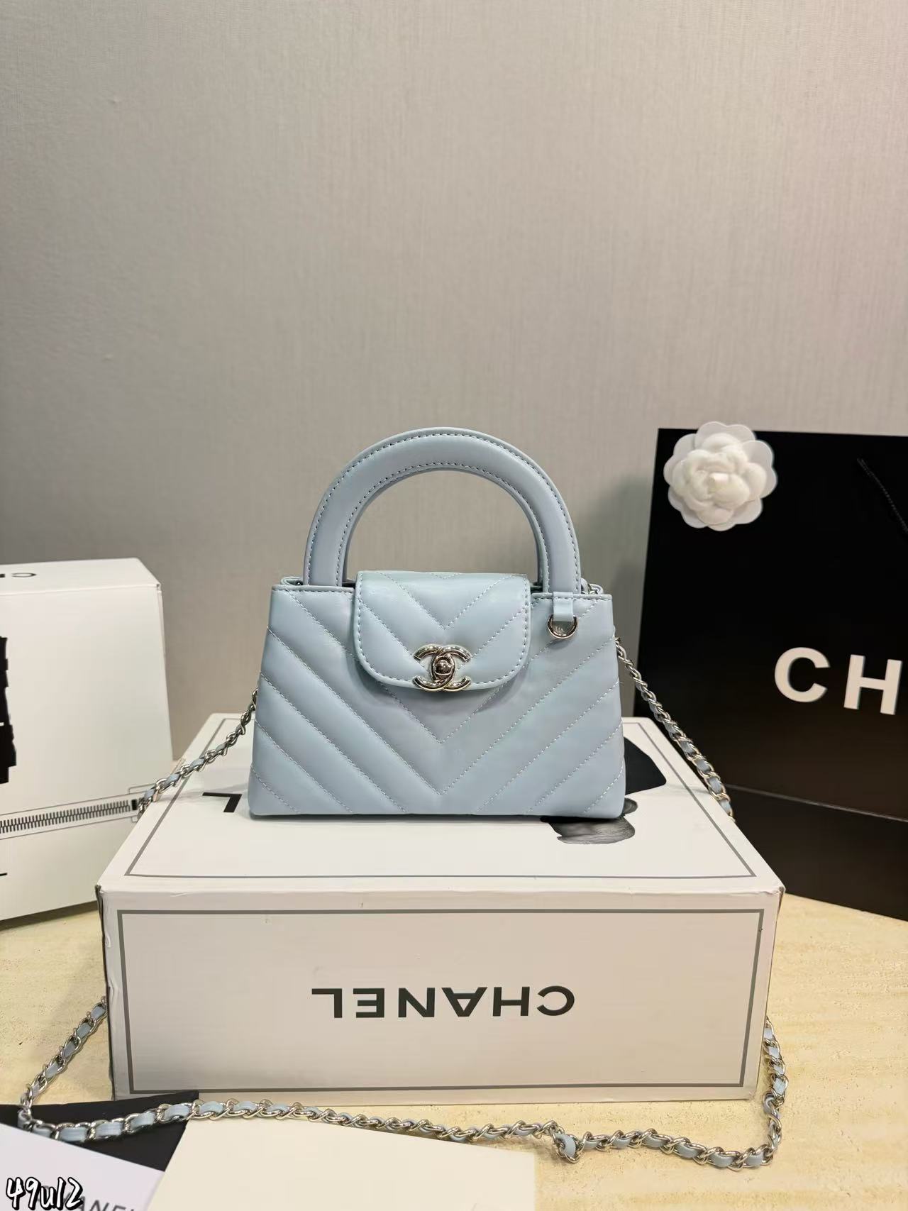 CHANE1 kellyチェーンハンドバッグ【50％割引+送料無料】
