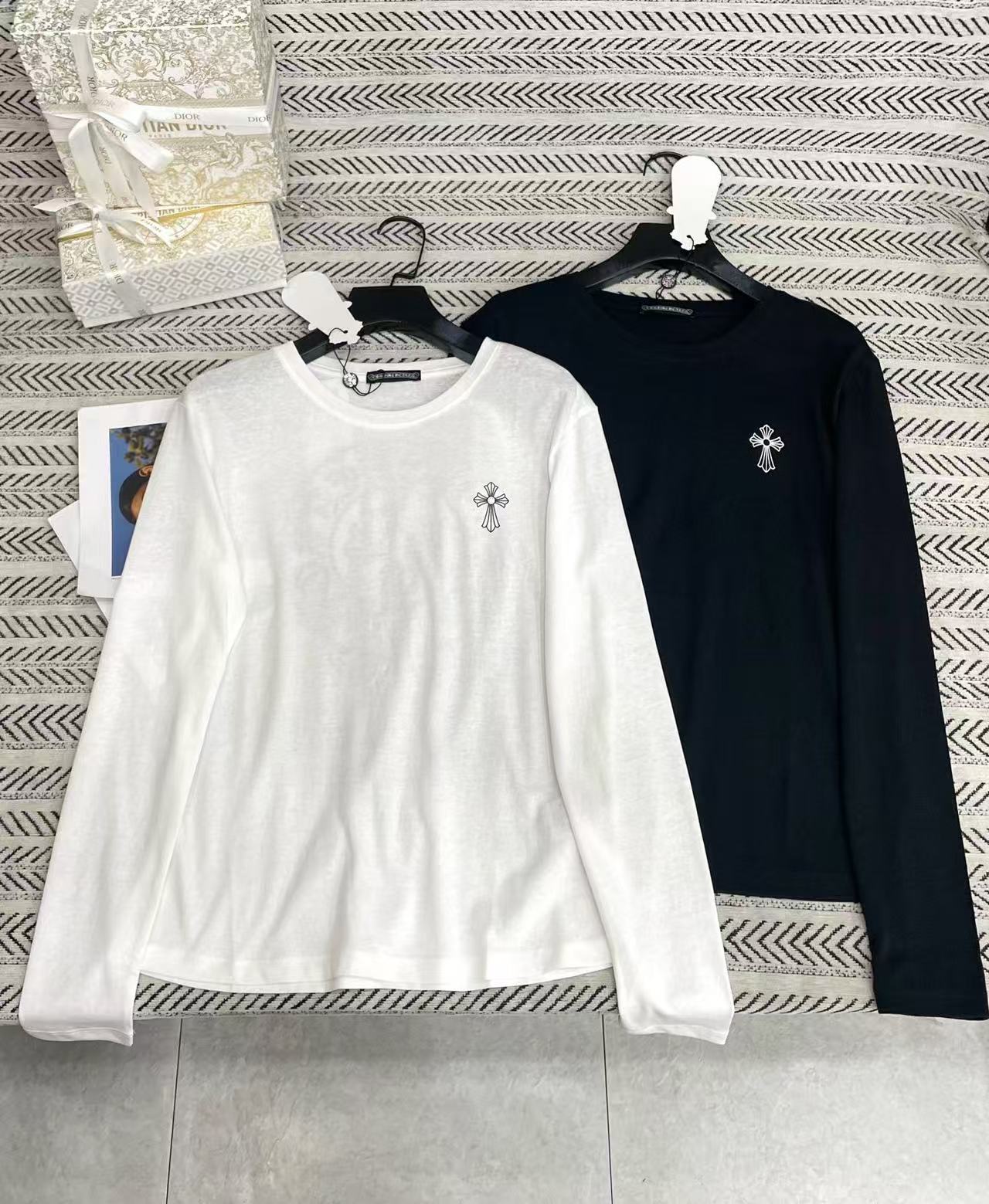 Chr0me Heartsサンスクリット語の長袖Tシャツ【50％割引+送料無料】