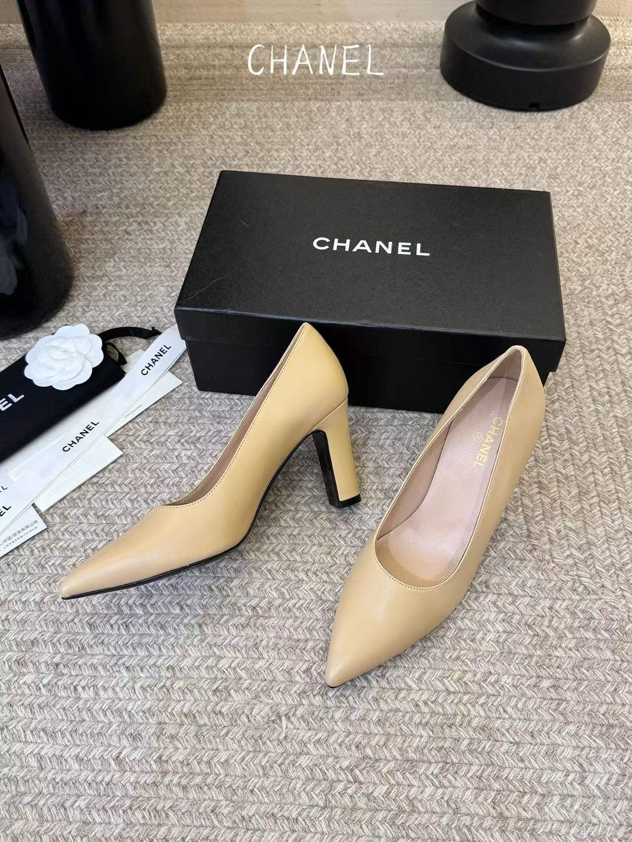 CHANE1 高品質シンプルハイヒール【50％割引+送料無料】