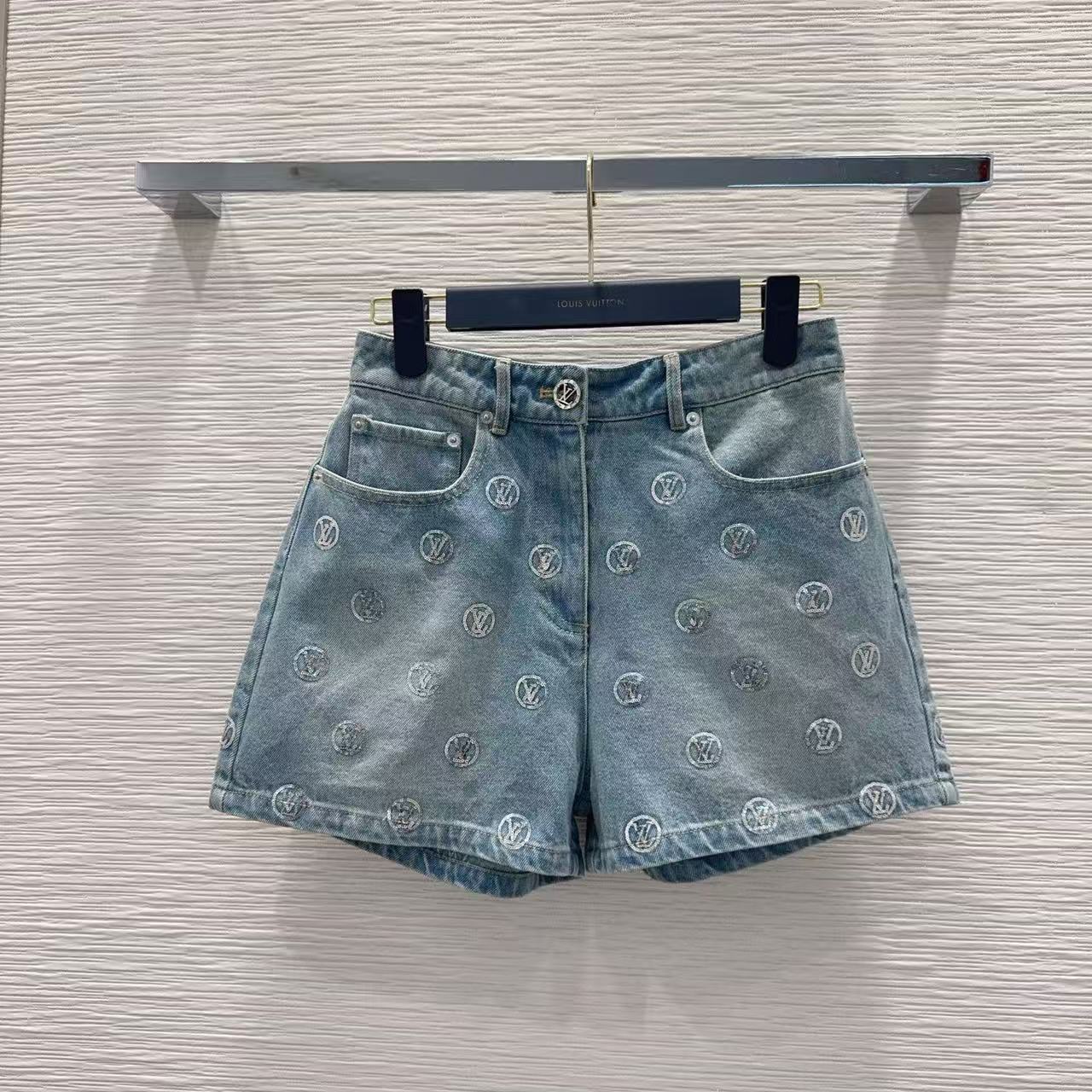 CHANE1 デニムベスト＋ショートパンツ ツーピースセット【50％割引+送料無料】