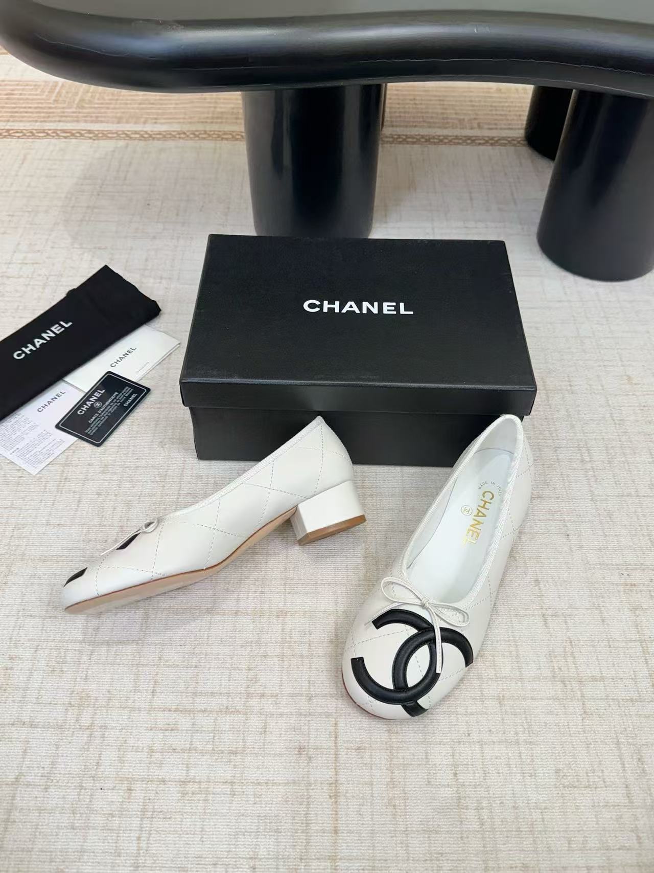 CHANE1 高品質ダブルCローヒールシューズ【50％割引+送料無料】