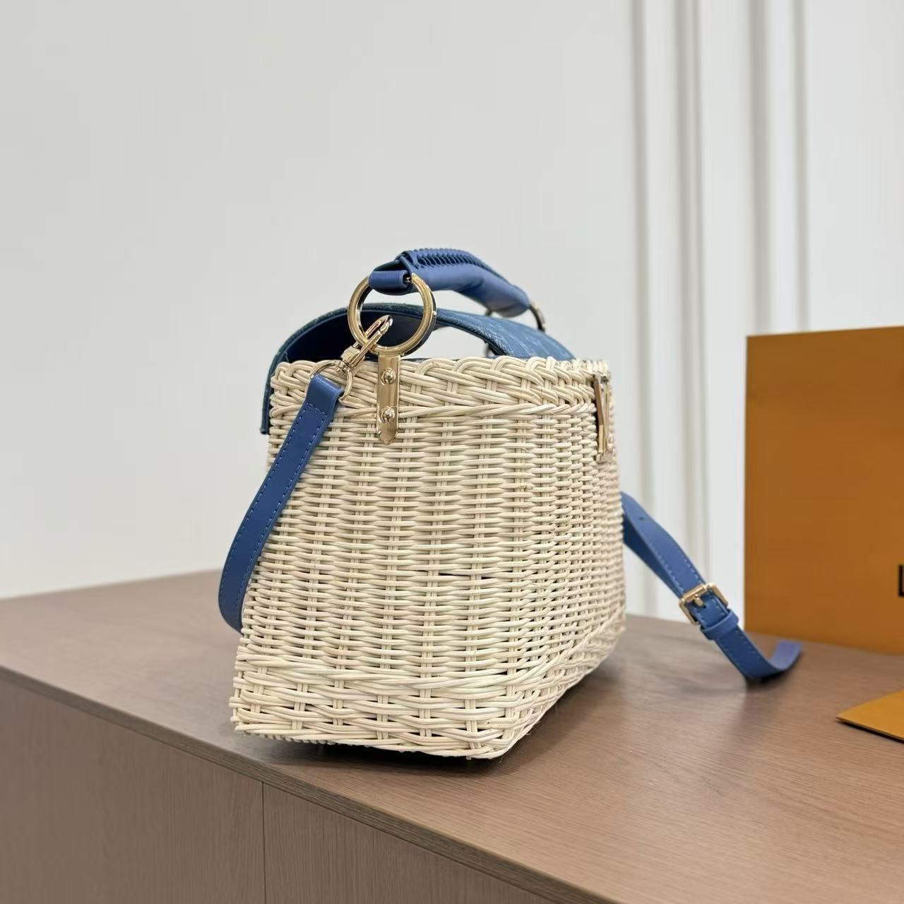 LV ウーブンラタン ハンドバッグ【50％割引+送料無料】