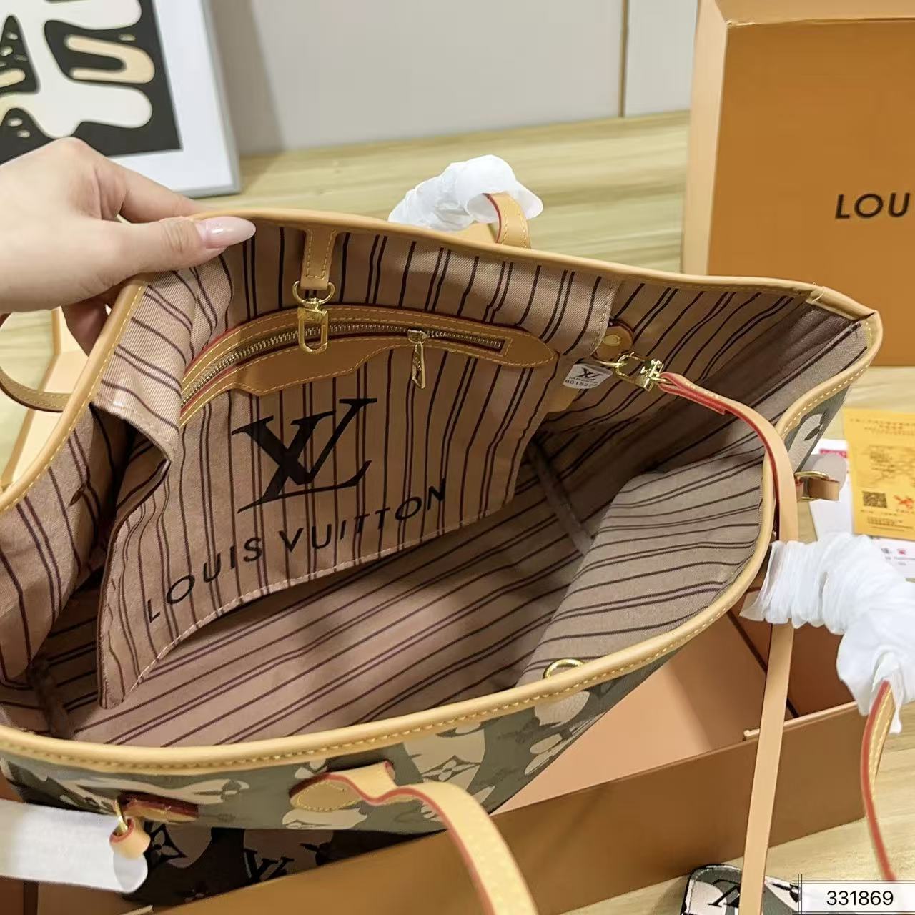 LV Neverfullショッピングバッグ【50％割引+送料無料】