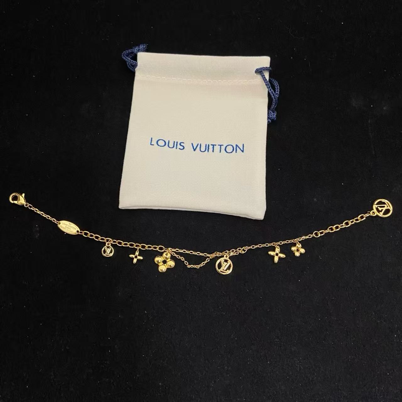 LV クローバー ブレスレット＆ネックレス 2点セット【50％割引+送料無料】