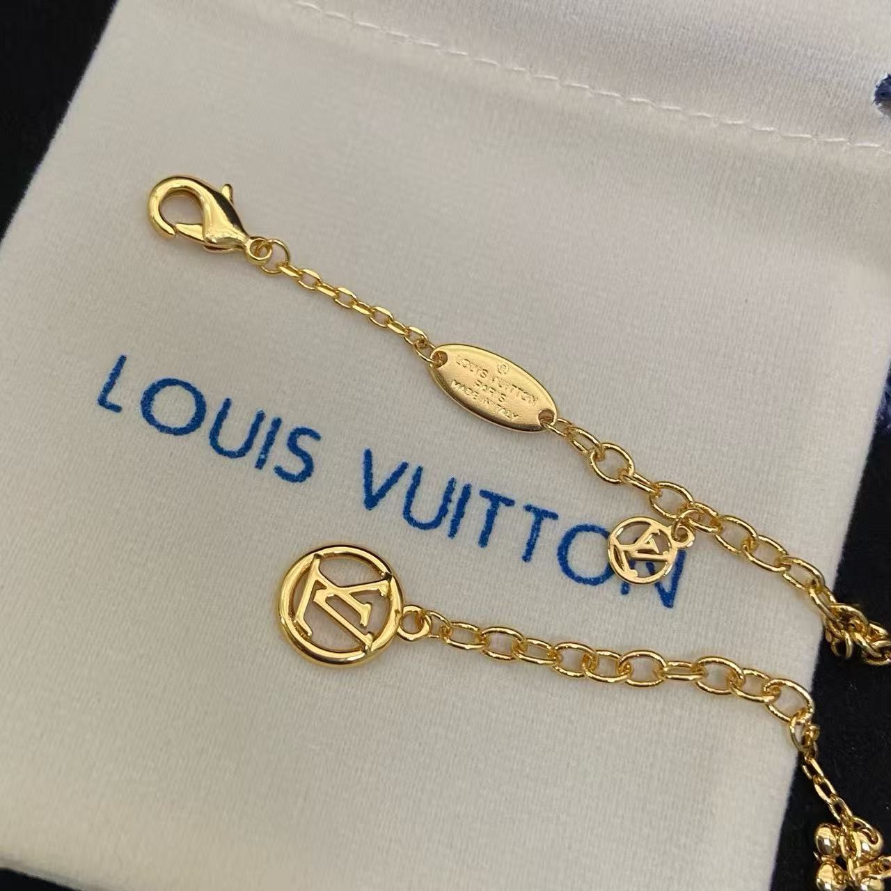 LV クローバー ブレスレット＆ネックレス 2点セット【50％割引+送料無料】
