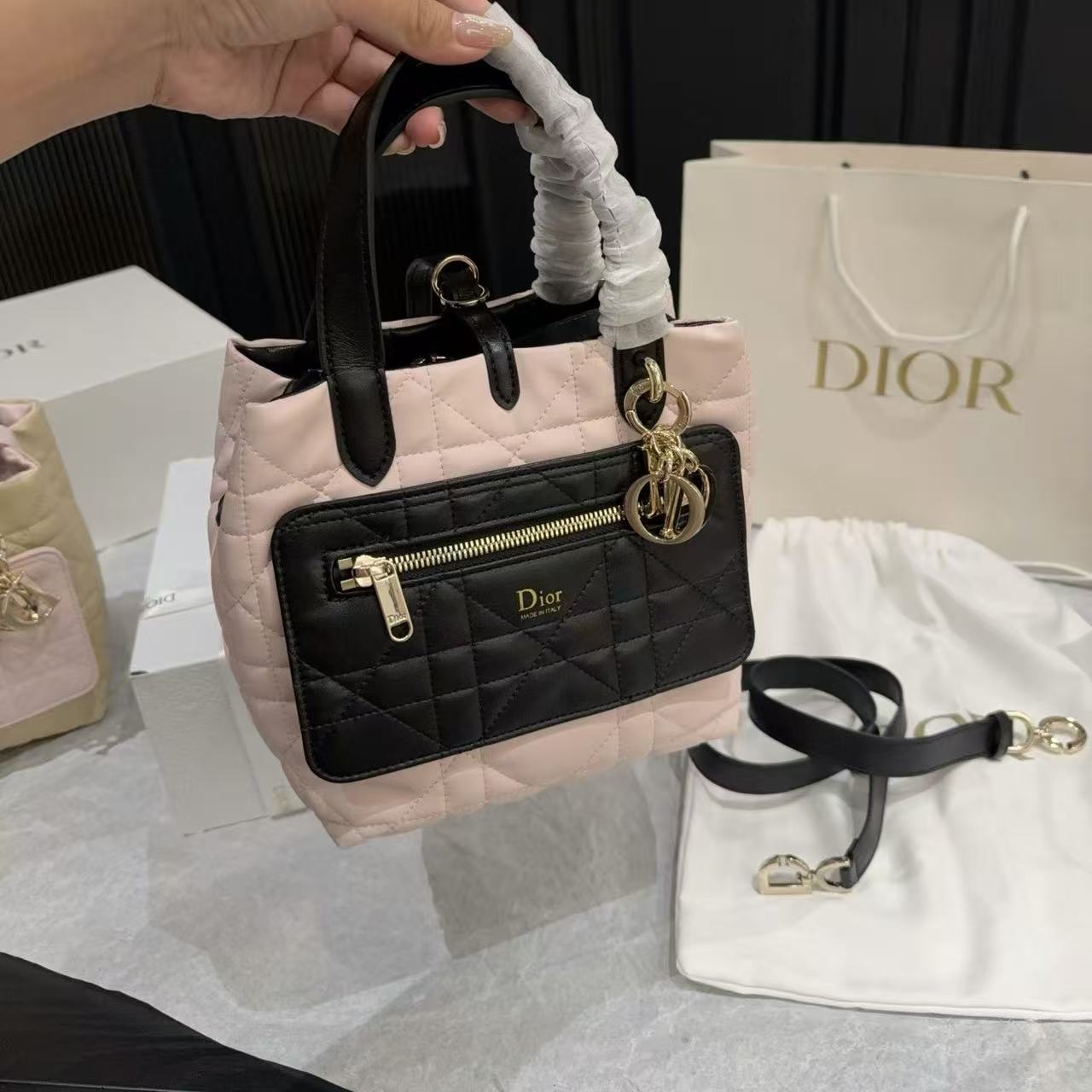 DI0R Toujoursハンドバッグ【50％割引+送料無料】