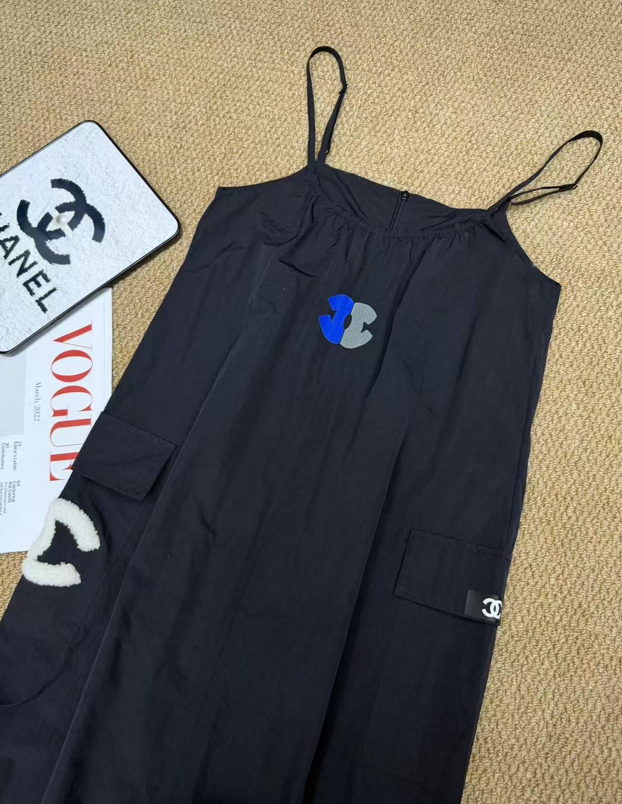 CHANE1 ダブルC スリップドレス【50％割引+送料無料】