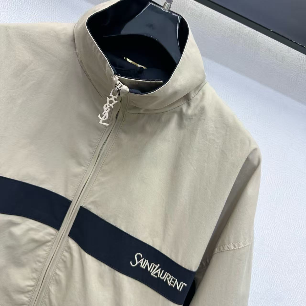 YSLロゴ ジップアップジャケット【50％割引+送料無料】