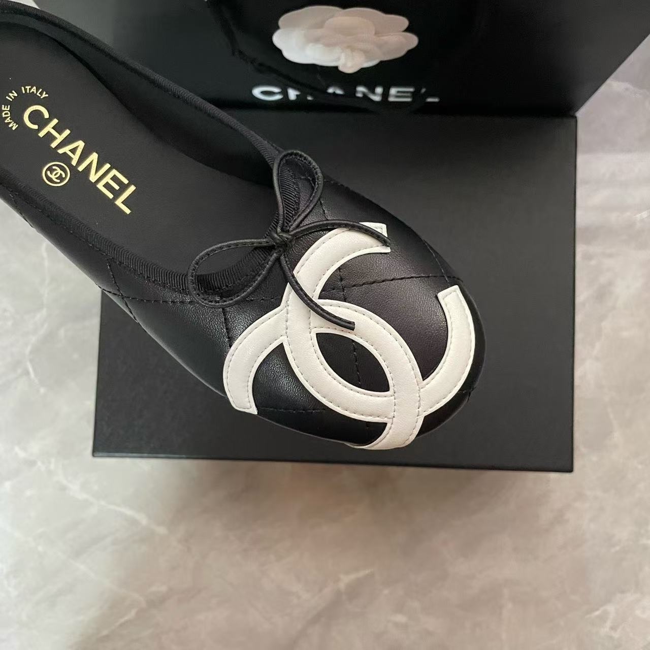 CHANE1 高品質ダブルCシープスキンスリッパ【50％割引+送料無料】