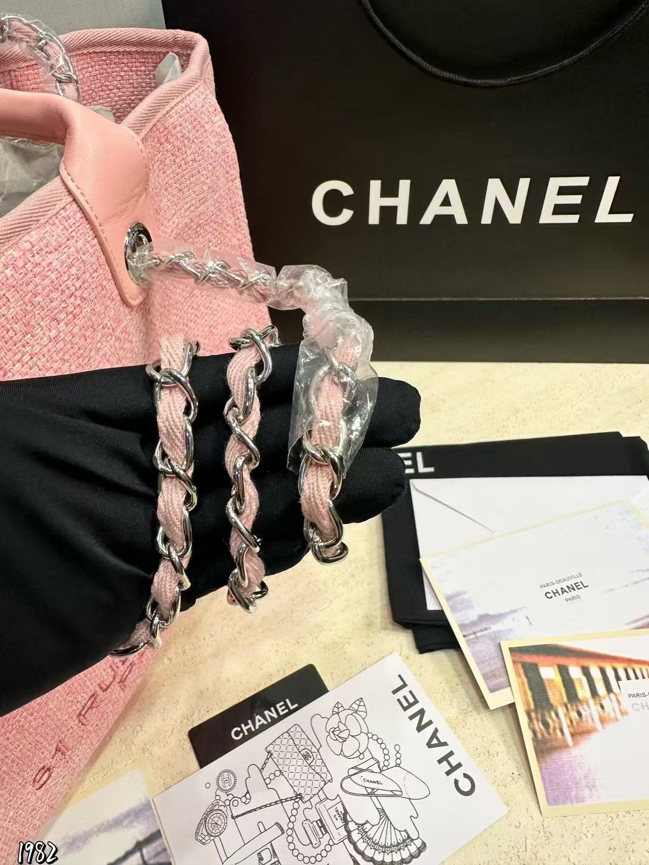 CHANE1 チェーンショッピングバッグ【50％割引+送料無料】