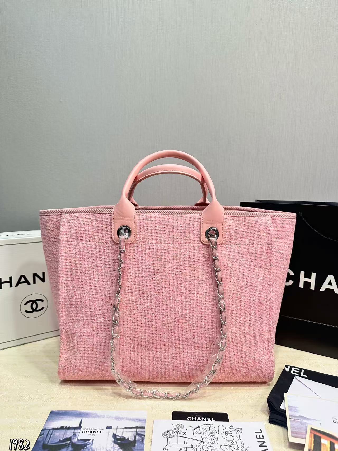 CHANE1 チェーンショッピングバッグ【50％割引+送料無料】