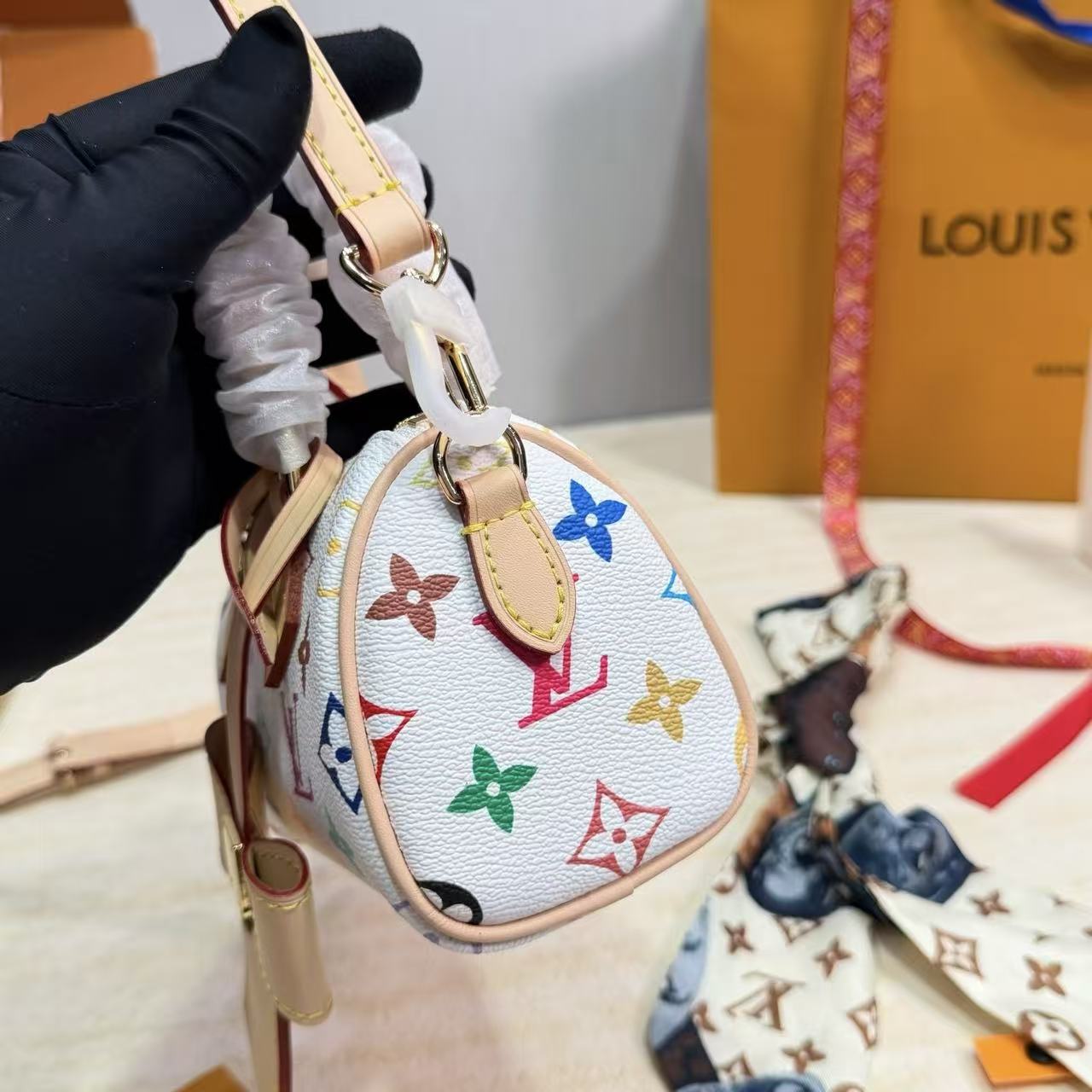 LV Nano Speedy16ハンドバッグ【50％割引+送料無料】