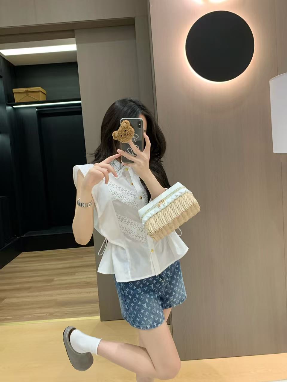 CELINE メタルボタン付きシャツ【50％割引+送料無料】