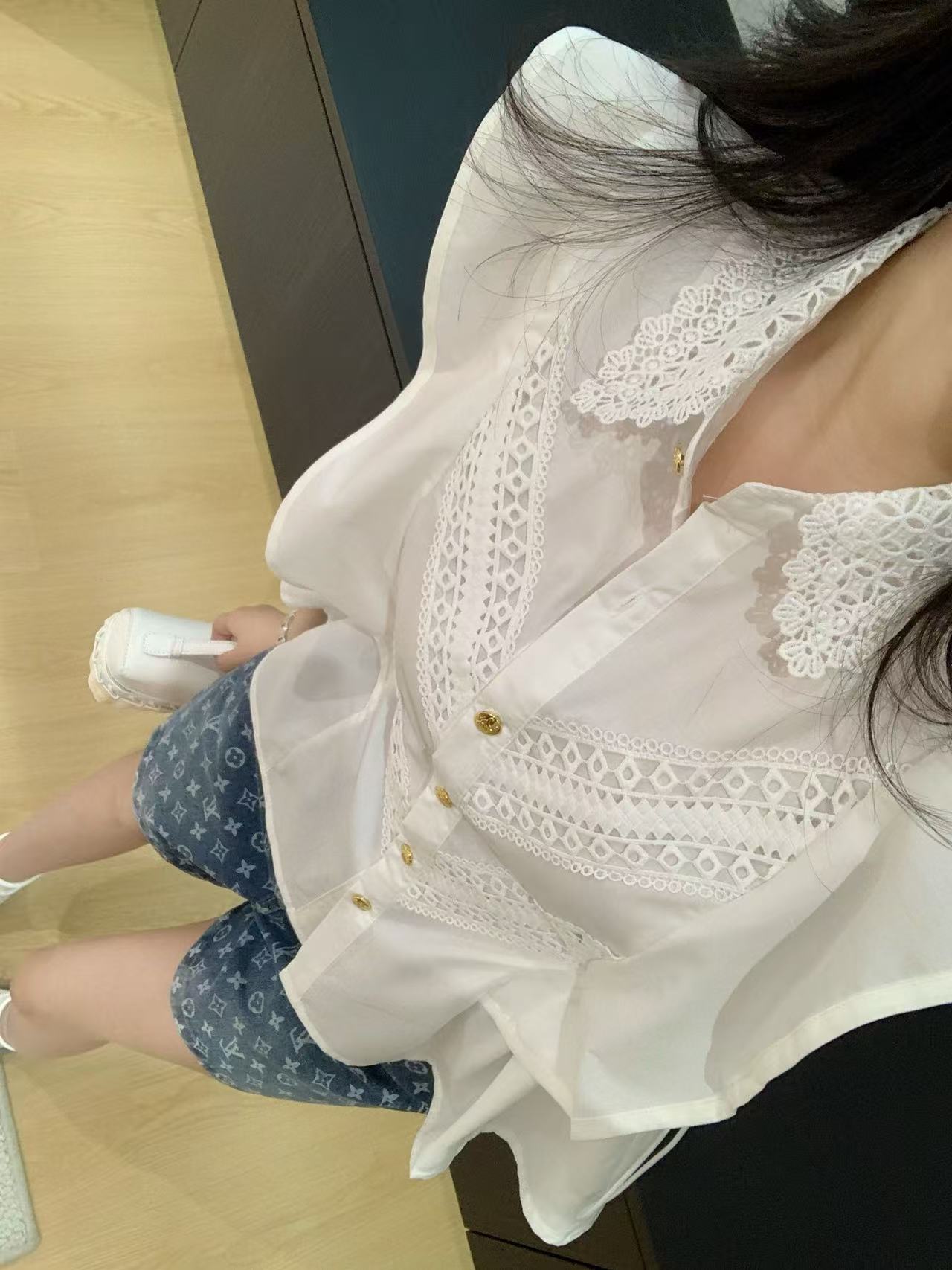CELINE メタルボタン付きシャツ【50％割引+送料無料】