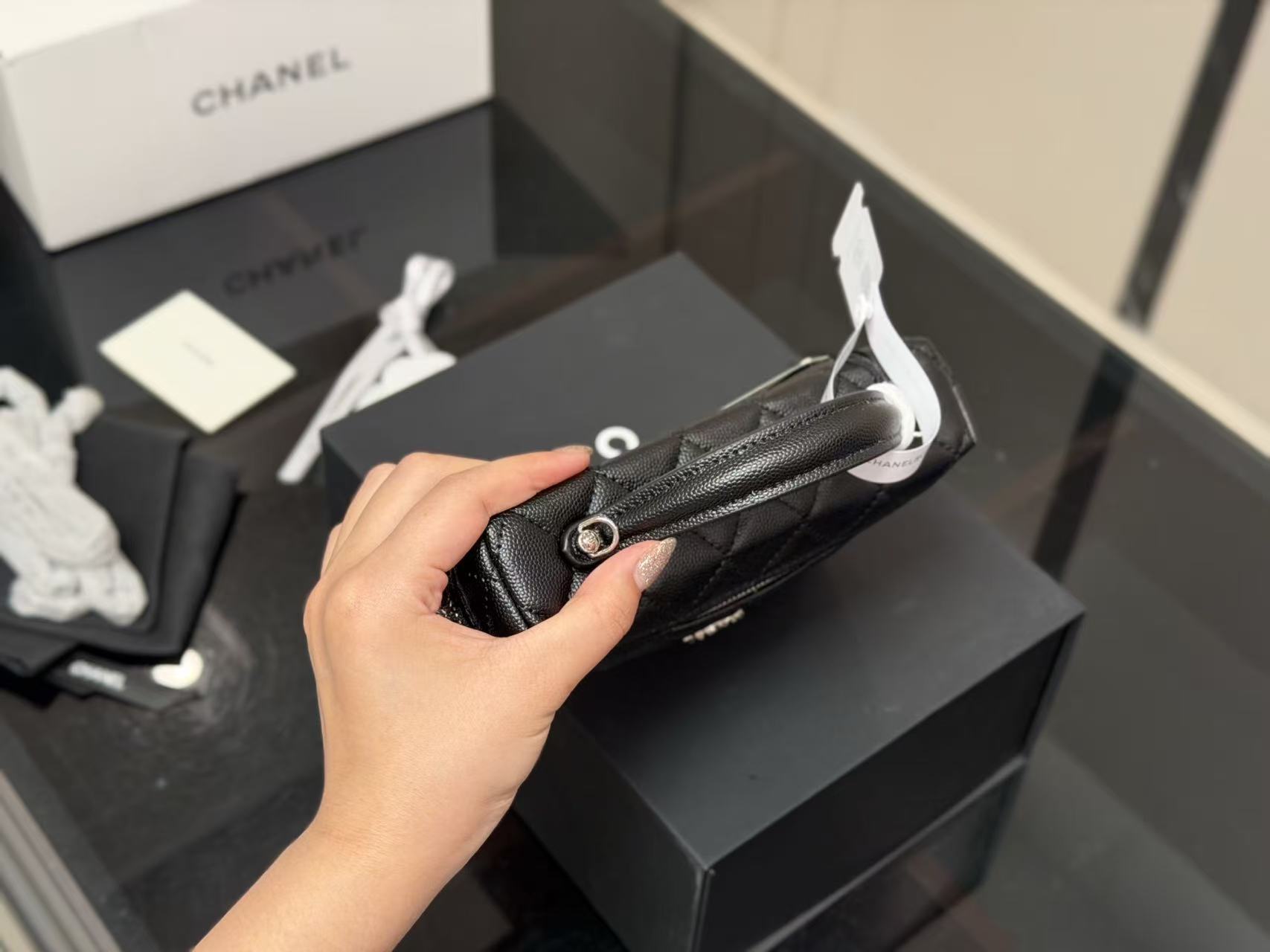 CHANE1 ダブルCチェーンバッグ【50％割引+送料無料】