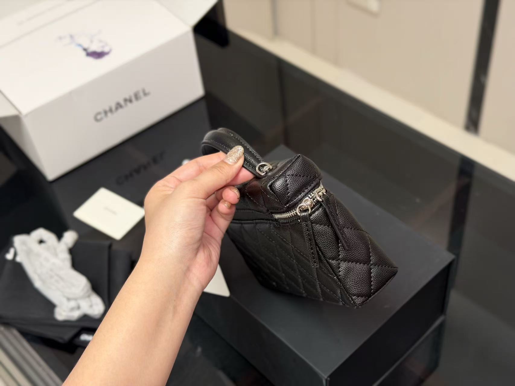 CHANE1 ダブルCチェーンバッグ【50％割引+送料無料】