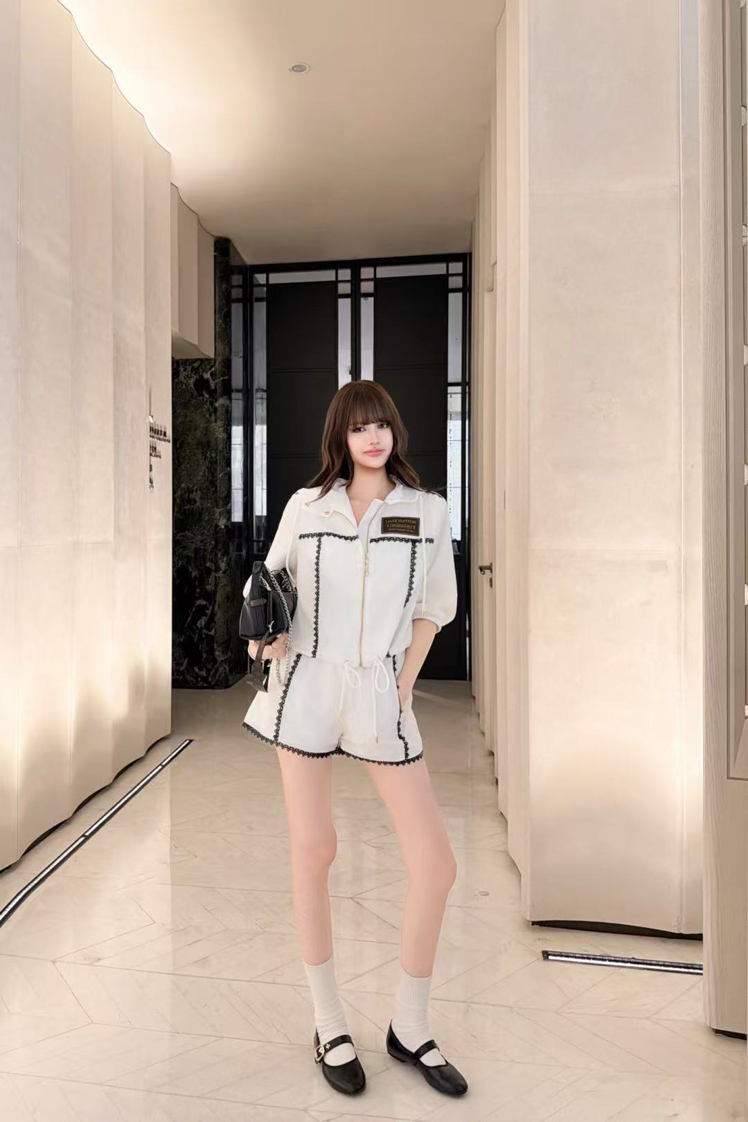 LV 日焼け防止ジャケット＆ショートパンツ セットアップ【50％割引+送料無料】