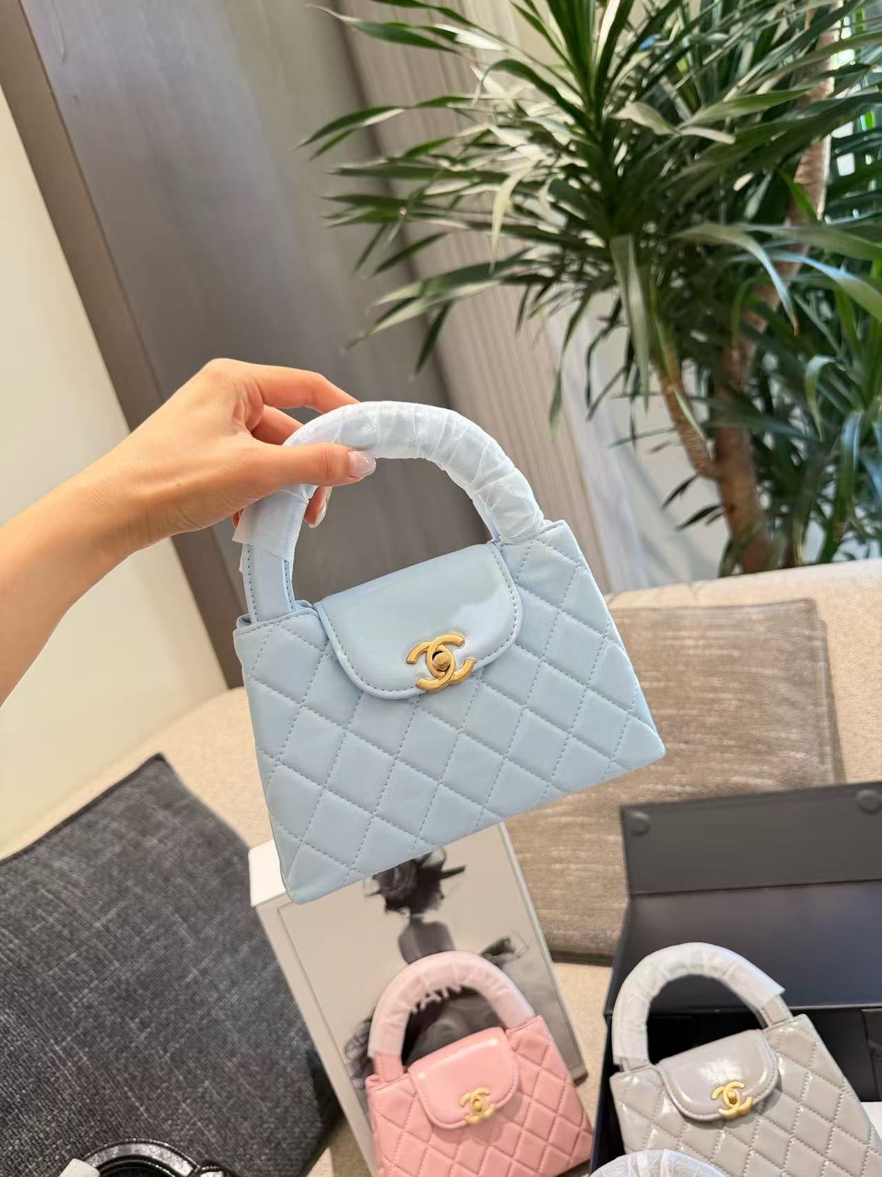 CHANE1 チェーンハンドバッグ【50％割引+送料無料】