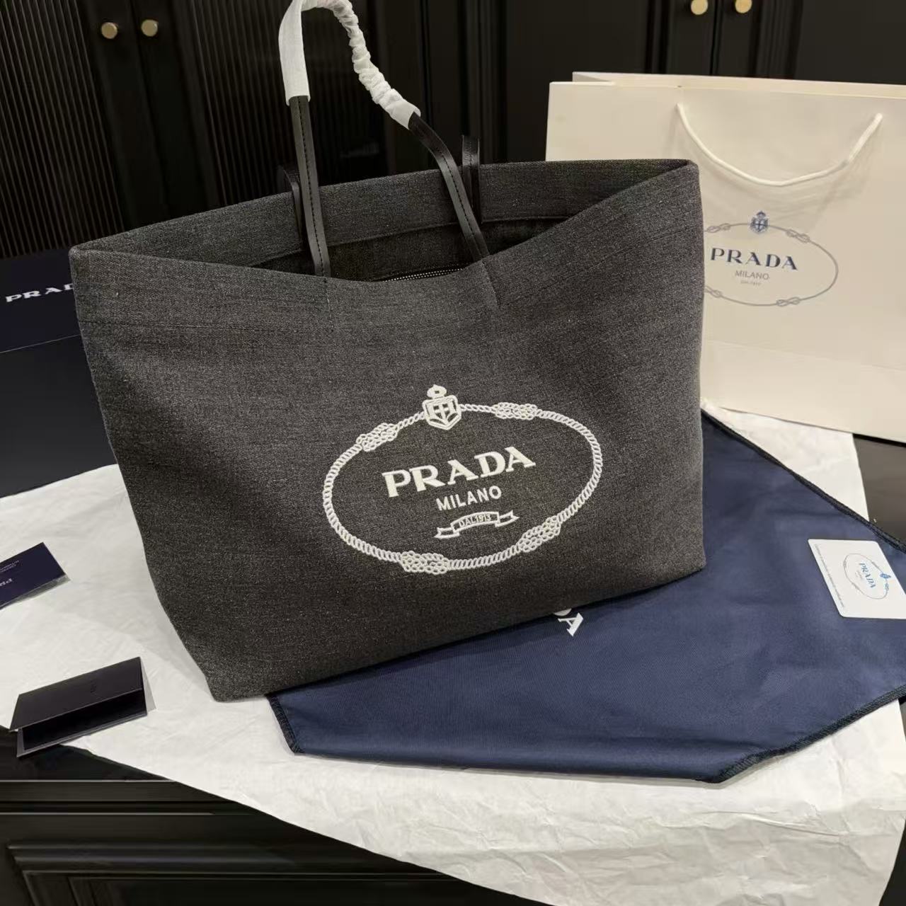 PR4DA デニムショッピングバッグ【50％割引+送料無料】