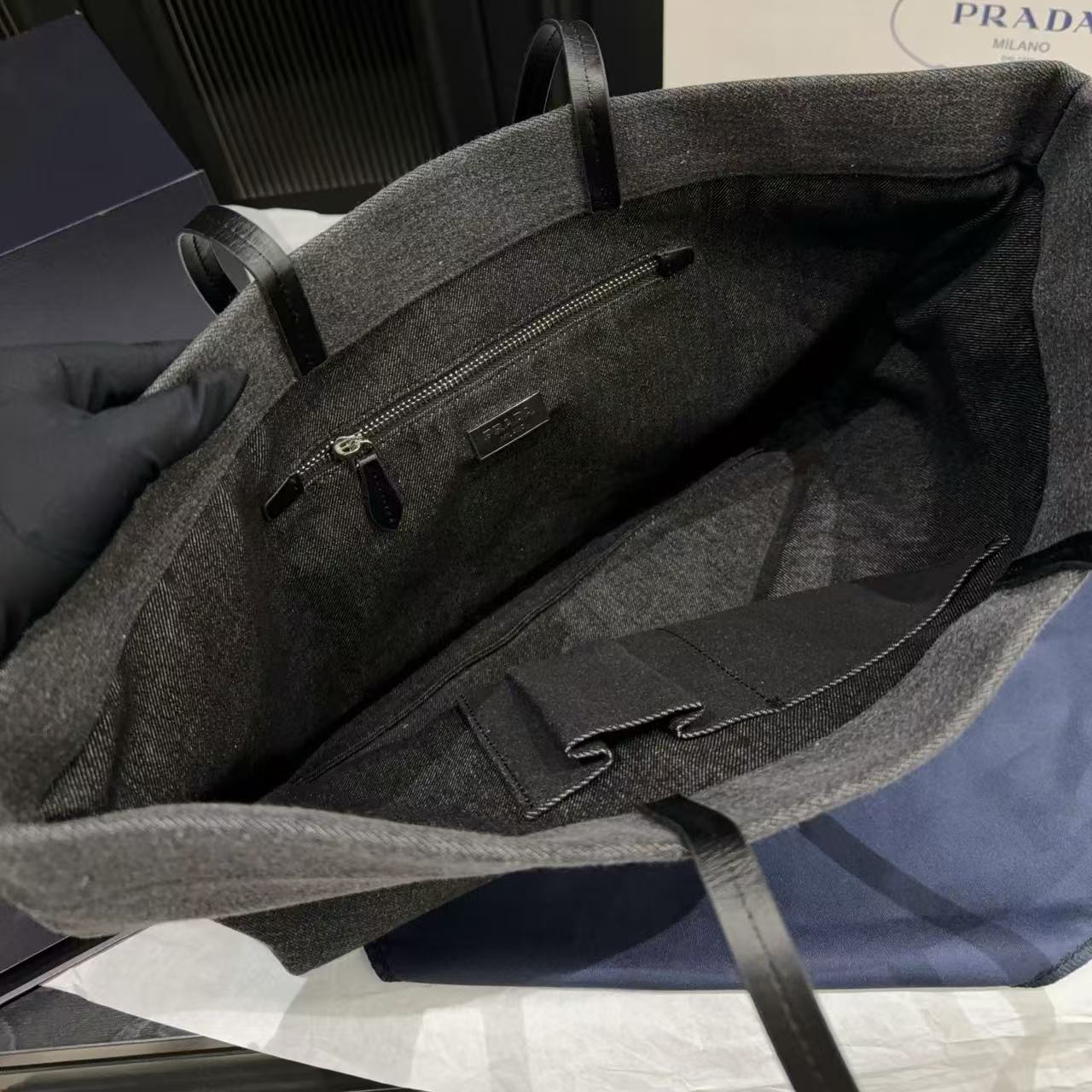 PR4DA デニムショッピングバッグ【50％割引+送料無料】