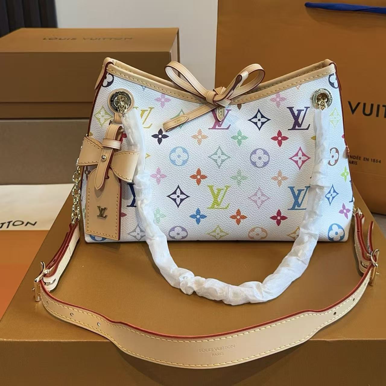 LV カラフル・トートバッグ【50％割引+送料無料】