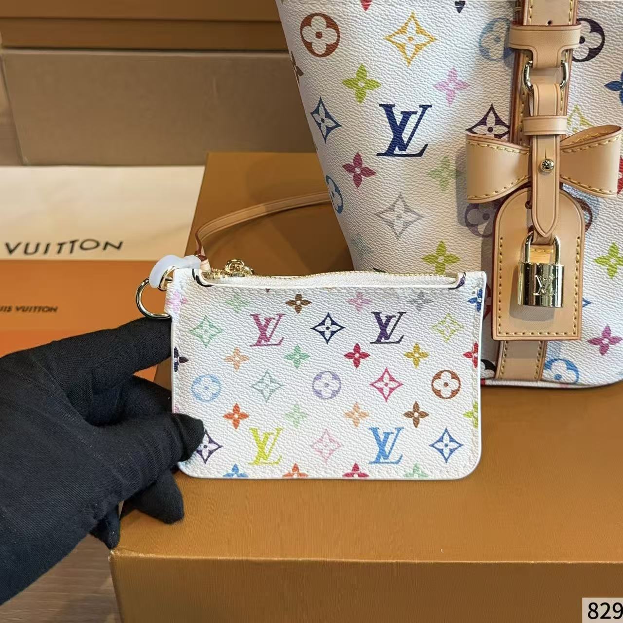 LV all inbbバケットバッグ【50％割引+送料無料】