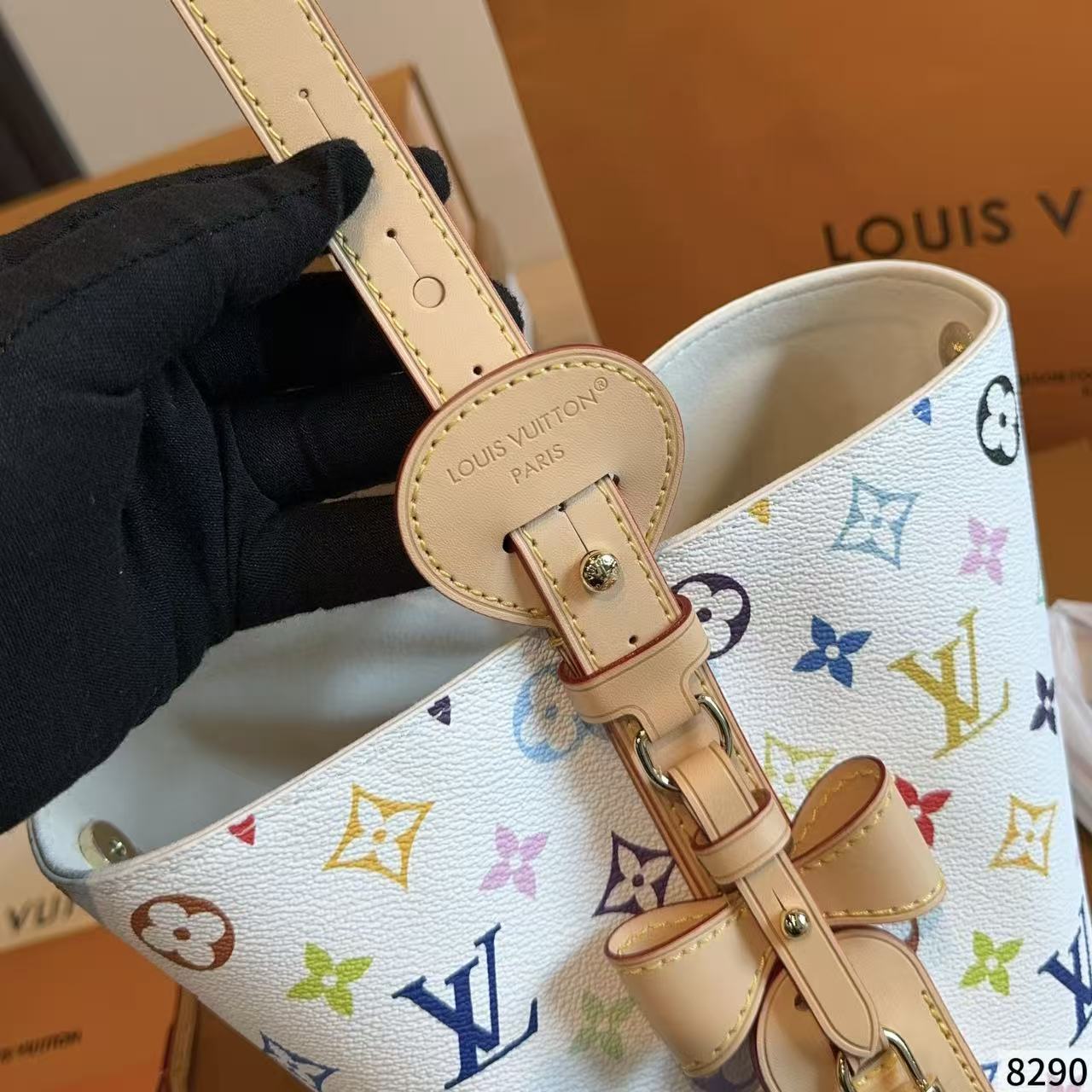 LV all inbbバケットバッグ【50％割引+送料無料】