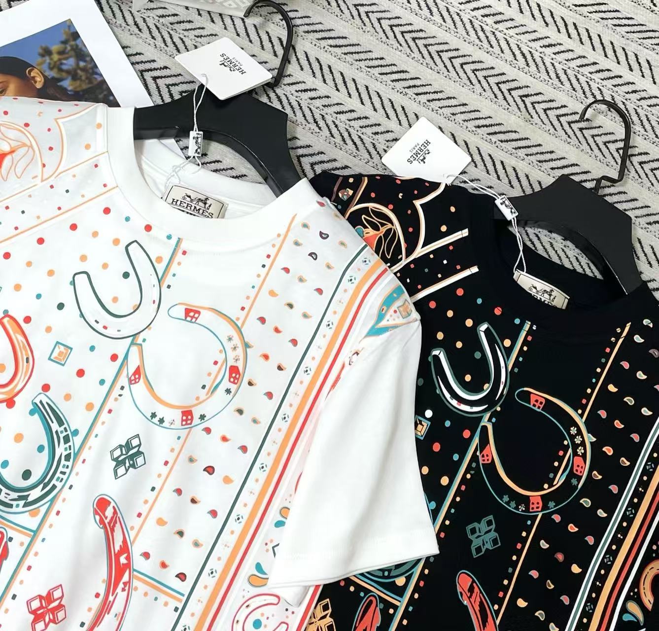 HERME5 プリントTシャツ【50％割引+送料無料】