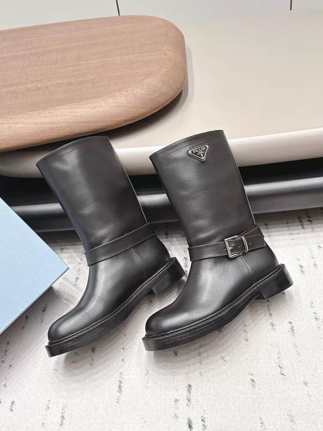 PR4DA 高品質シープスキン・トールブーツ【50％割引+送料無料】