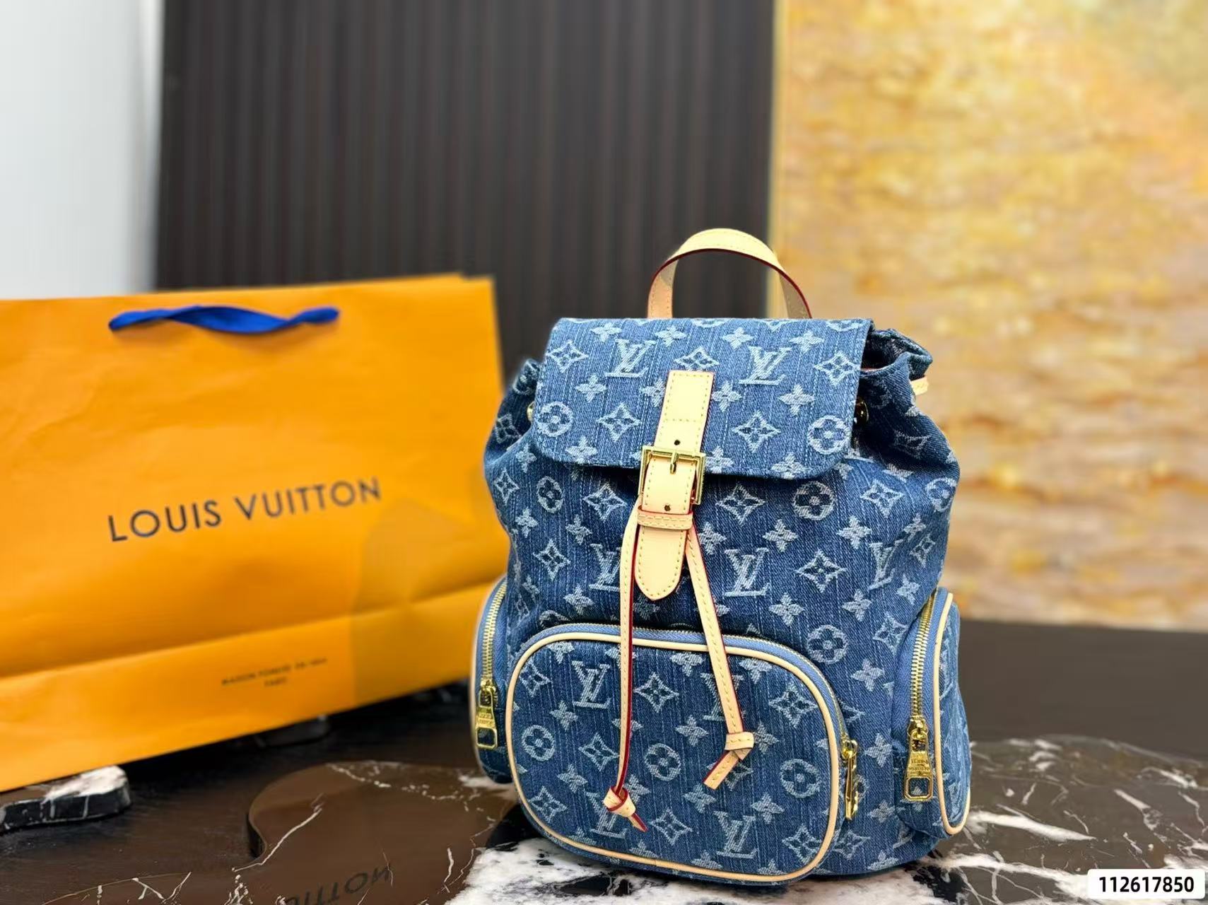 LV デニム バックパック【50％割引+送料無料】