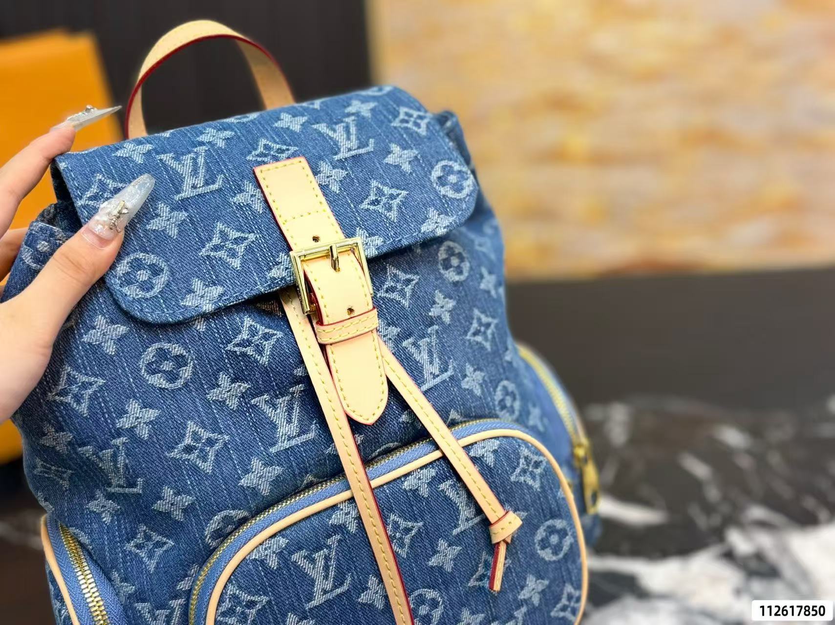 LV デニム バックパック【50％割引+送料無料】