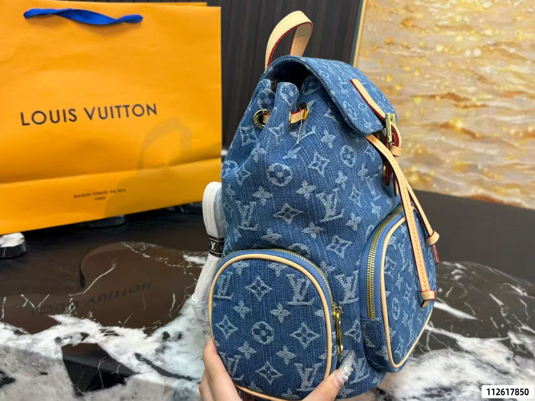 LV デニム バックパック【50％割引+送料無料】