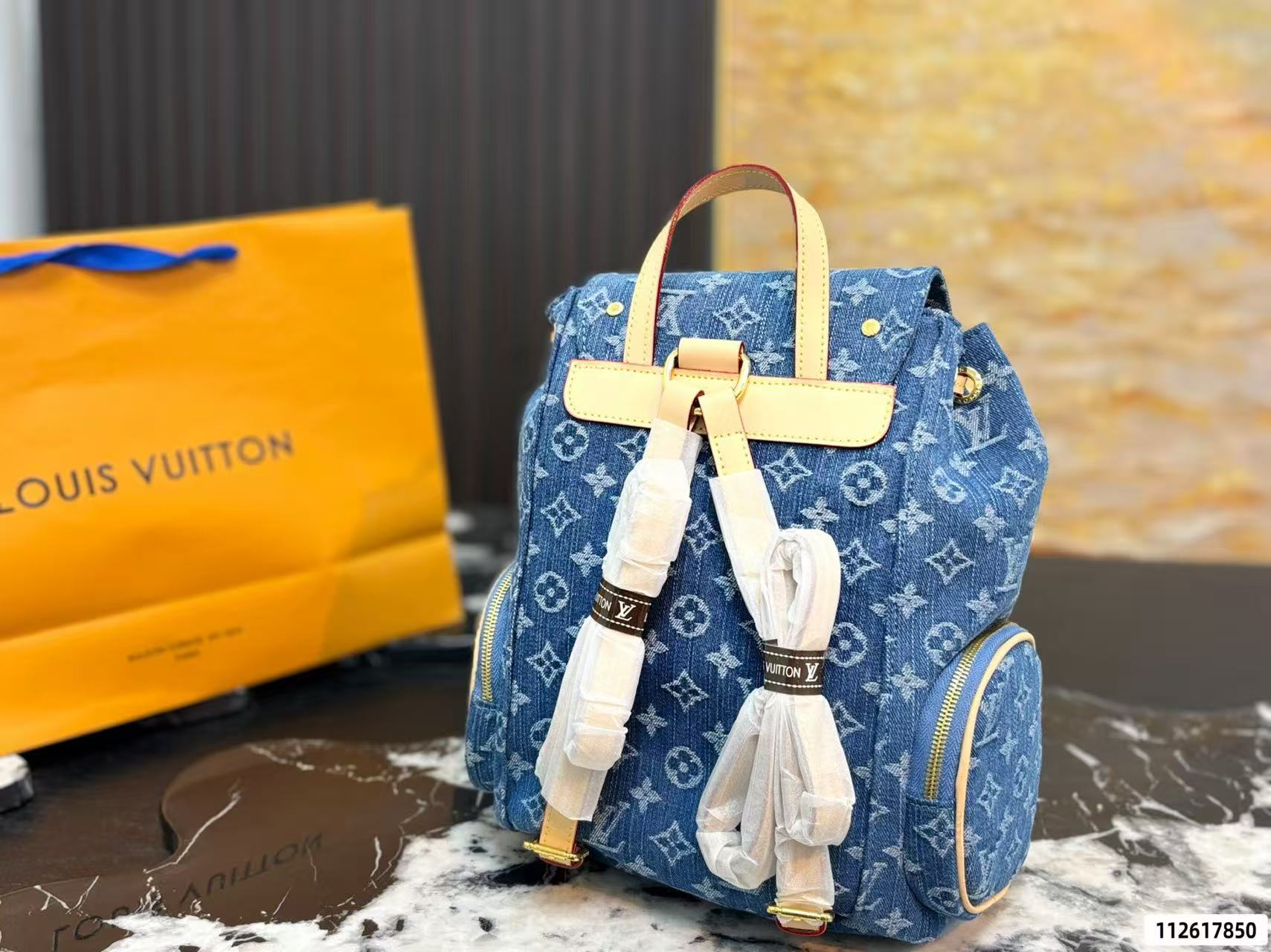 LV デニム バックパック【50％割引+送料無料】