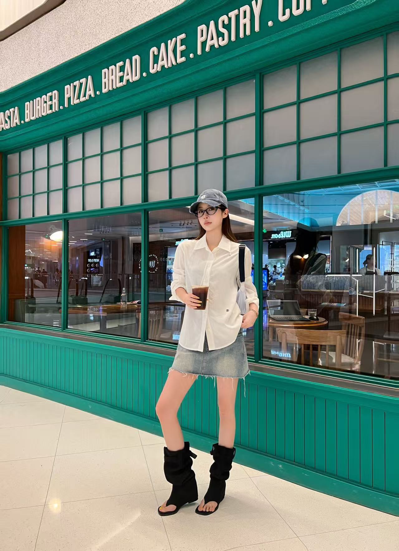 CHANE1 シンプル長袖ダブルCシャツ【50％割引+送料無料】