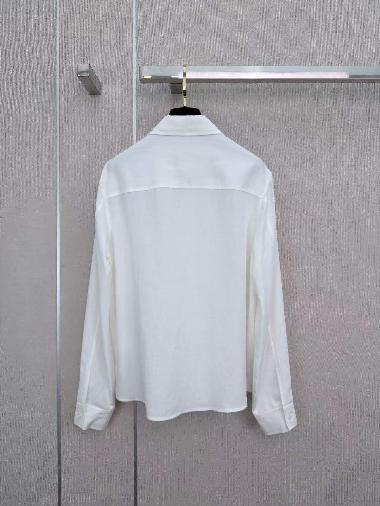 CHANE1 シンプル長袖ダブルCシャツ【50％割引+送料無料】