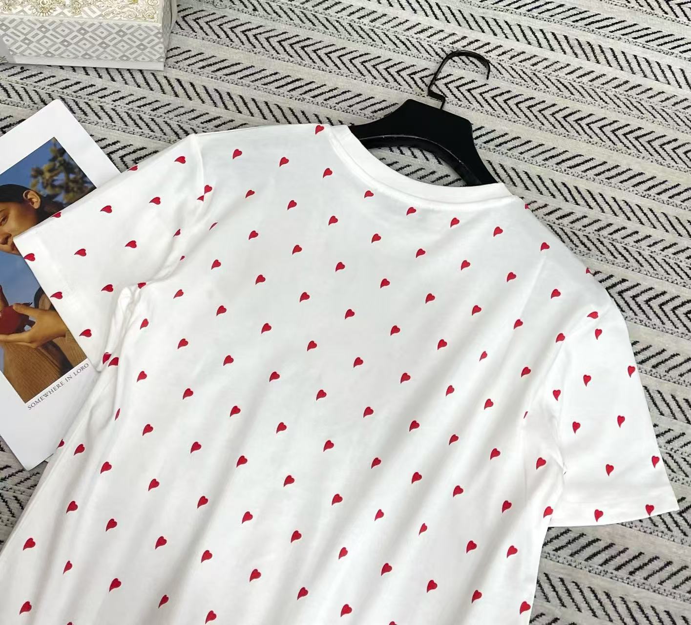 FEND1 レッドハートTシャツ【50％割引+送料無料】