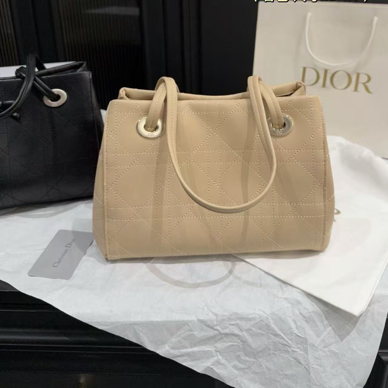 DI0Rチェック柄の脇下バッグ【50％割引+送料無料】