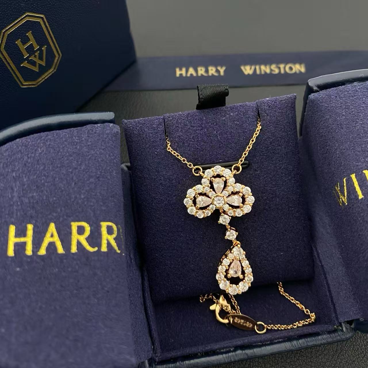 Harry Winst0nダイヤモンドのネックレス【50％割引+送料無料】
