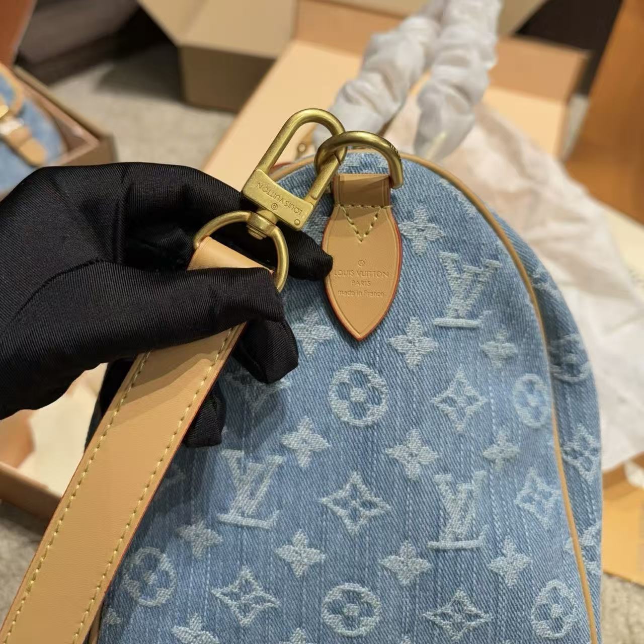 LV デニム ハンドバッグ【50％割引+送料無料】