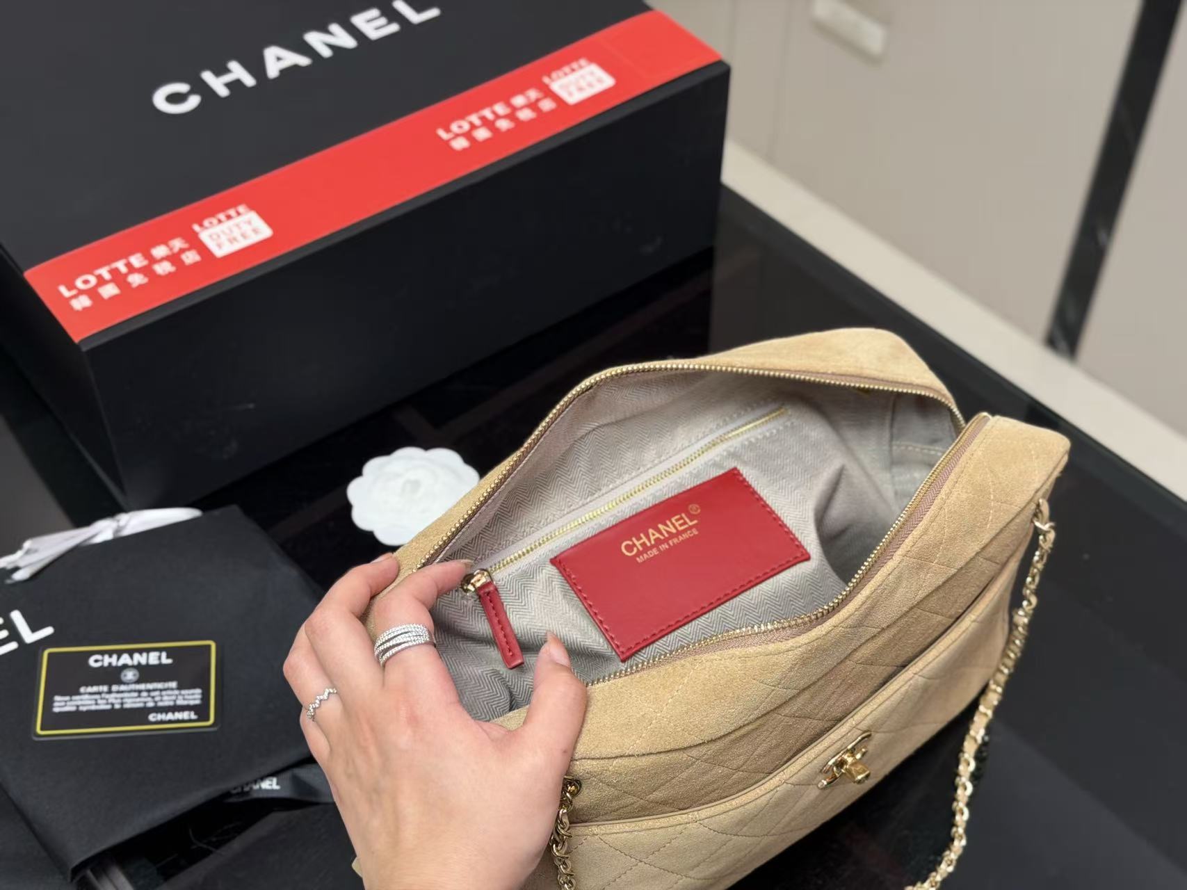 CHANE1 ディアスキン チェーンショルダーバッグ【50％割引+送料無料】