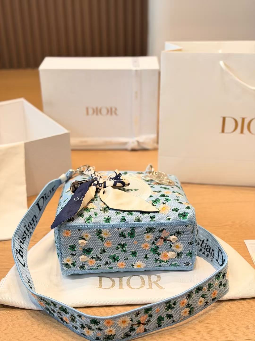 DI0R Lady D-Liteハンドバッグ【50％割引+送料無料】