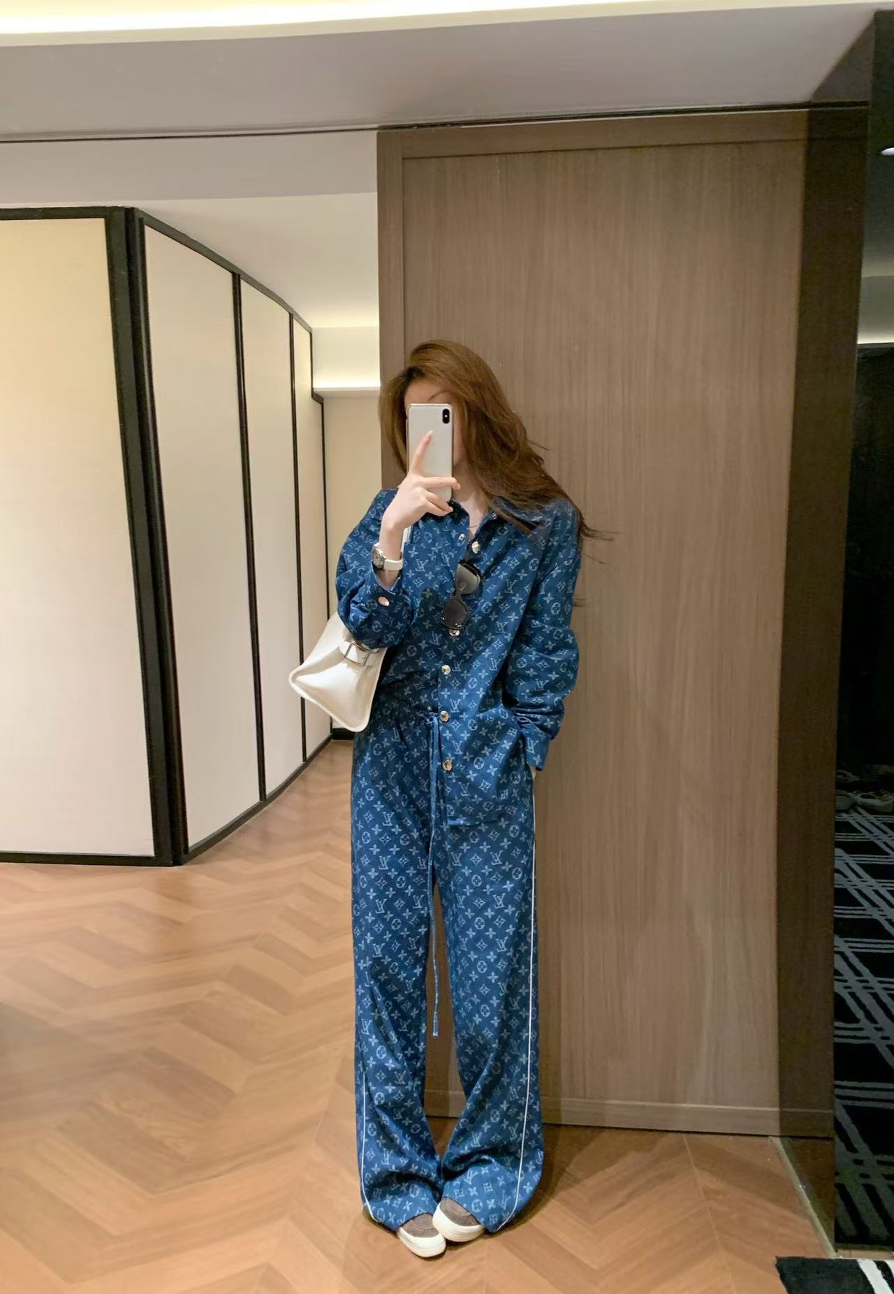 LV デニムジャケット＆トラウザーズ セットアップ【50％割引+送料無料】