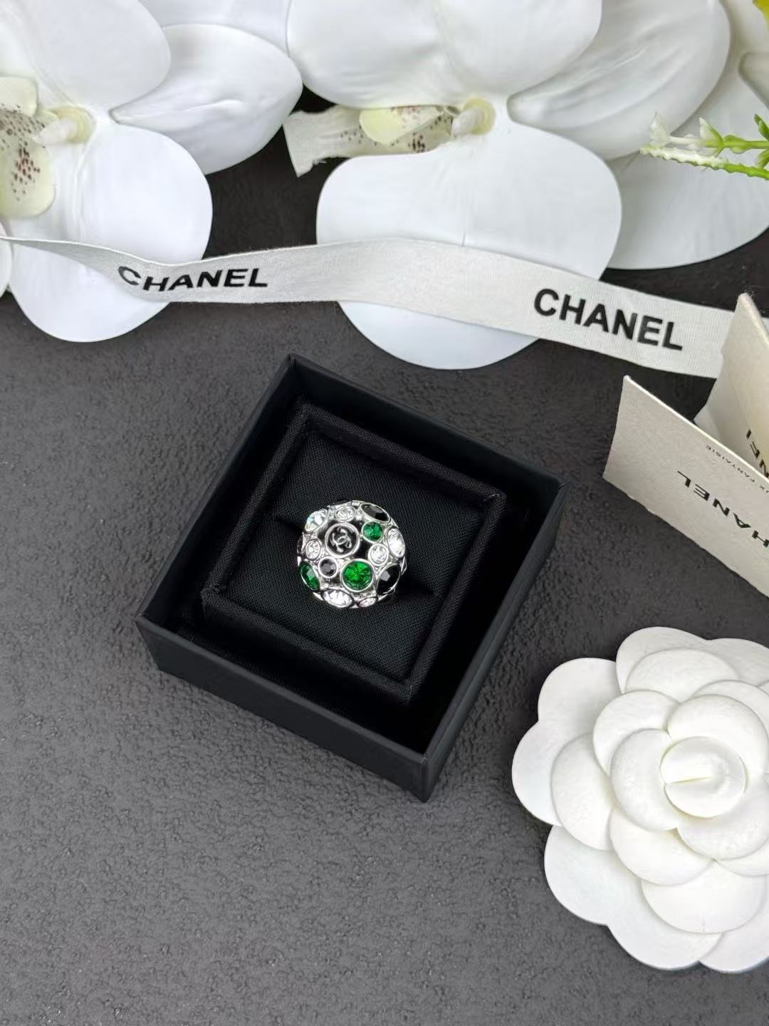 CHANE1 カラフルダブルCリング【50％割引+送料無料】