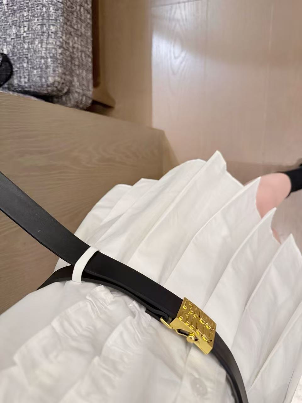 M1UM1U ラッフルドレス【50％割引+送料無料】